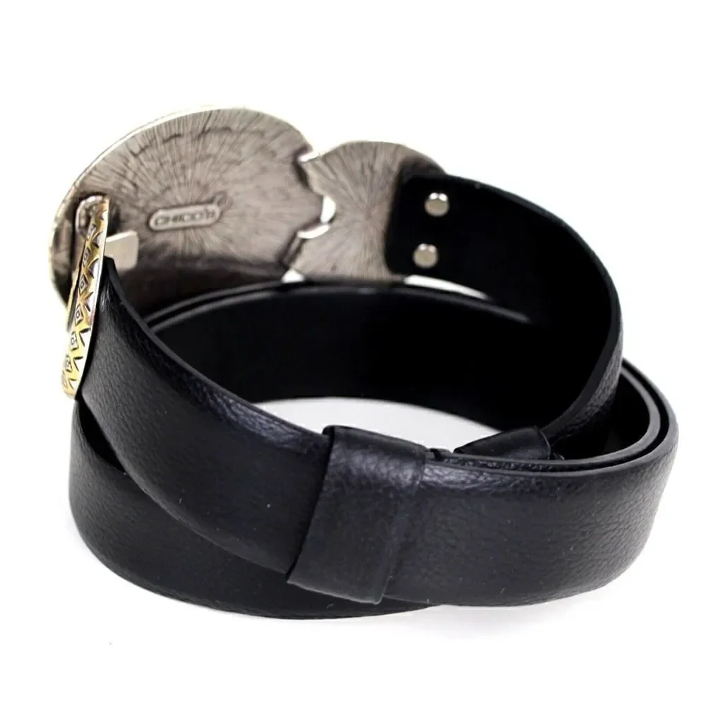 Chico's BLACK GENUINE LEATHER 1.25